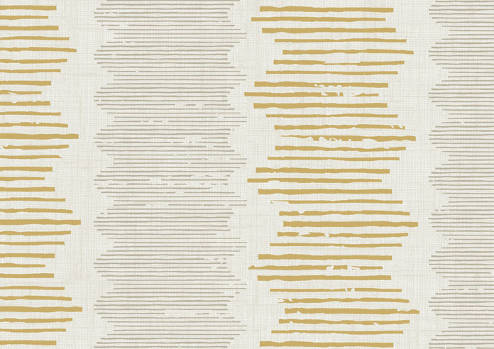Zig Zag Stripe, Warming Yellow - Twist&Fit Roller Blind - Image 6